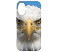 Custodia per iPhone 17 Bald Eagle Close Up Ritratto Sharp Wildlife Face