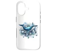 Custodia per iPhone 17 Balena natalizia festiva: Winter Wonder Land