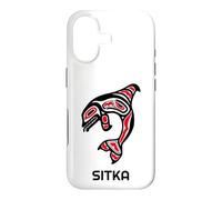 Custodia per iPhone 17 Balena orca nativa americana dell'Alaska