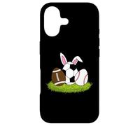 Custodia per iPhone 17 Bambini Pasqua Ragazzi Baseball Basket Calcio Uovo Coniglietti orecchie