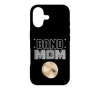 Custodia per iPhone 17 Band Mom, Marching Band Mama, la madre della simpatica suonatrice di piatti