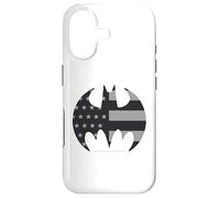 Custodia per iPhone 17 Bandiera Batman Emblema US Union Gotham Night Icon tema