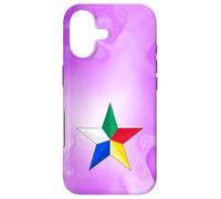 Custodia per iPhone 17 Bandiera Drusen, Al Muwahhidun, Drusi stella simbolo bandiera Druze