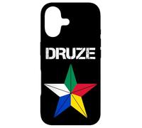Custodia per iPhone 17 Bandiera Drusen, Al Muwahhidun, Druzen stella simbolo bandiera Druze