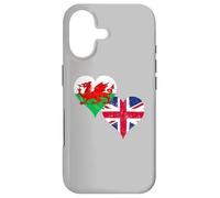 Custodia per iPhone 17 Bandiera Gallese Union Jack Per Orgoglio Galles Regno Unito
