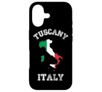 Custodia per iPhone 17 Bandiera Italia invecchiata Toscana Pride