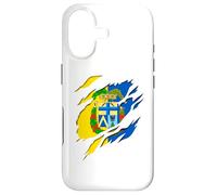 Custodia per iPhone 17 Bandiera Modena Emilia Romagna Italia effetto 3D