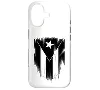Custodia per iPhone 17 Bandiera portoricana in bianco e nero Puerto Rico Boricua Pride