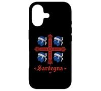Custodia per iPhone 17 Bandiera Sardegna Quattro Mori Sardegna Orgoglio Italia Design
