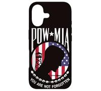 Custodia per iPhone 17 Bandiera USA Pow Mia You are not forgotten