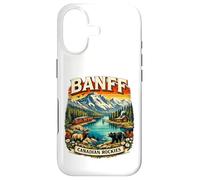 Custodia per iPhone 17 Banff Canada Retro Mountain Scenico Parco Nazionale Souvenir