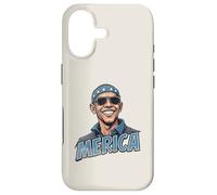Custodia per iPhone 17 Barack Obama 4 luglio Merica