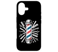 Custodia per iPhone 17 Barber Pole Haircut Tools Pettine Cesoie