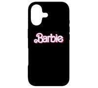 Custodia per iPhone 17 Barbie - Logo Retro Rosa e Bianco