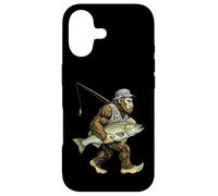 Custodia per iPhone 17 Barramundi Bigfoot Pescatore Sasquatch Pesca in acqua salata