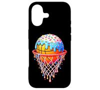 Custodia per iPhone 17 Basketball Ice Cream Drip Sport Player Men Women Kids