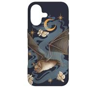 Custodia per iPhone 17 Bat Moth Gothic Goblincore Witchcraft Dark Academia Therian