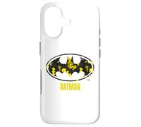 Custodia per iPhone 17 Batman Logo Giallo Silhouette Edition Comic