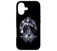 Custodia per iPhone 17 Batman v Superman Wonder Woman Rainy Night