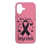 Custodia per iPhone 17 Battere il cancro insieme Cancro Sostenere la consapevolezza