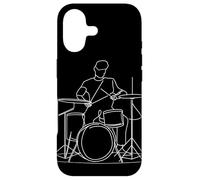 Custodia per iPhone 17 Batterista Disegno Banda Musicale