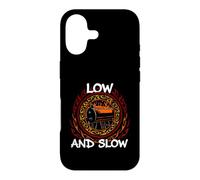 Custodia per iPhone 17 BBQ Pitmaster Low And Slow Offset Smoker Grilling
