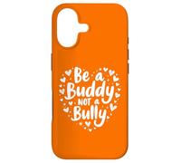 Custodia per iPhone 17 Be A Buddy, Not a Bully Stop Bullismo Unity Day Orange Kids