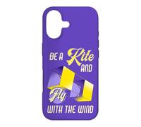 Custodia per iPhone 17 Be a Kite and Fly with the Wind Motivational Quote