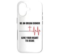 Custodia per iPhone 17 Be an Organ Donor, Give Your Heart to JESUS - Faith Nurse