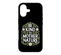 Custodia per iPhone 17 Be Kind to Mother Nature Planet Earth Day Regalo ambientale
