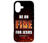 Custodia per iPhone 17 Be on Fire for Jesus - Revival Christian Faith Rev 3:15