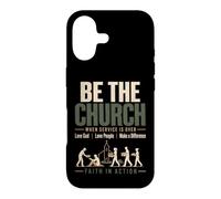 Custodia per iPhone 17 Be The Church When Service is Over Faith Action Christian