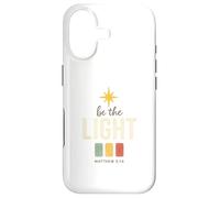 Custodia per iPhone 17 Be The Light, Matthew 5:14 Retro Star Christian