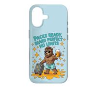 Custodia per iPhone 17 Beard Perfect No Limts Bear Men Trip Summer Confezionato