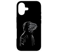 Custodia per iPhone 17 Beaver Line Art Cool Drawing Animal Love Forest Motivo