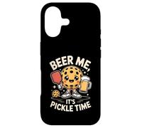 Custodia per iPhone 17 Beer Me It's Pickle Time Fun Pickleball