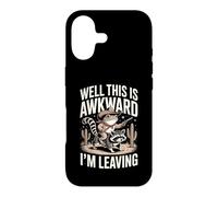 Custodia per iPhone 17 Beh, questo è imbarazzante, lascio Frog Raccoon