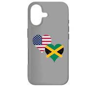 Custodia per iPhone 17 Bella Bandiera Giamaica Stati Uniti per Giamaicano Americano
