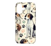 Custodia per iPhone 17 Bella inglese Foxhound Dogs Pattern Cute Hound