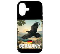 Custodia per iPhone 17 Bella preda tedesca di uccelli grafica con la natura della Germania