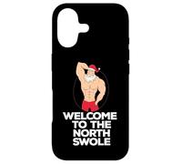 Custodia per iPhone 17 BENVENUTO AL NORD SWOLE Natale Fit Sexy Santa Meme