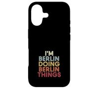 Custodia per iPhone 17 Berlin Name Berlin Personalized Name First Given