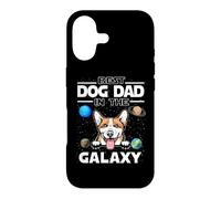 Custodia per iPhone 17 Best Dog Dad In The Galaxy Corgi Puppy Dogs Lovers