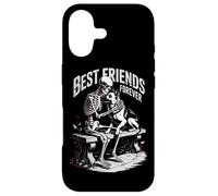 Custodia per iPhone 17 Best Friends Forever Skeleton Dog