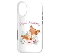 Custodia per iPhone 17 Best Mummy - Mother's Day Cute Mom & Baby Dear Watercolor