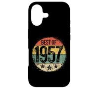 Custodia per iPhone 17 Best Of 1957 68° compleanno regali per uomini donne 68 anni
