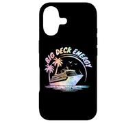 Custodia per iPhone 17 Big Deck Energy Divertente Nave da crociera Viaggi Vacanze Tie Dye