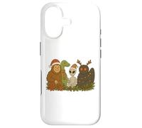 Custodia per iPhone 17 Bigfoot Loch Ness Monster Mothman Alien Cryptid Christmas