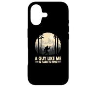 Custodia per iPhone 17 Bigfoot Rock Sign A Guy Like Me is Hard to Find Escursionismo Divertente