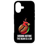Custodia per iPhone 17 Bird Watching Humor Birding Before The Bean Is A Sin